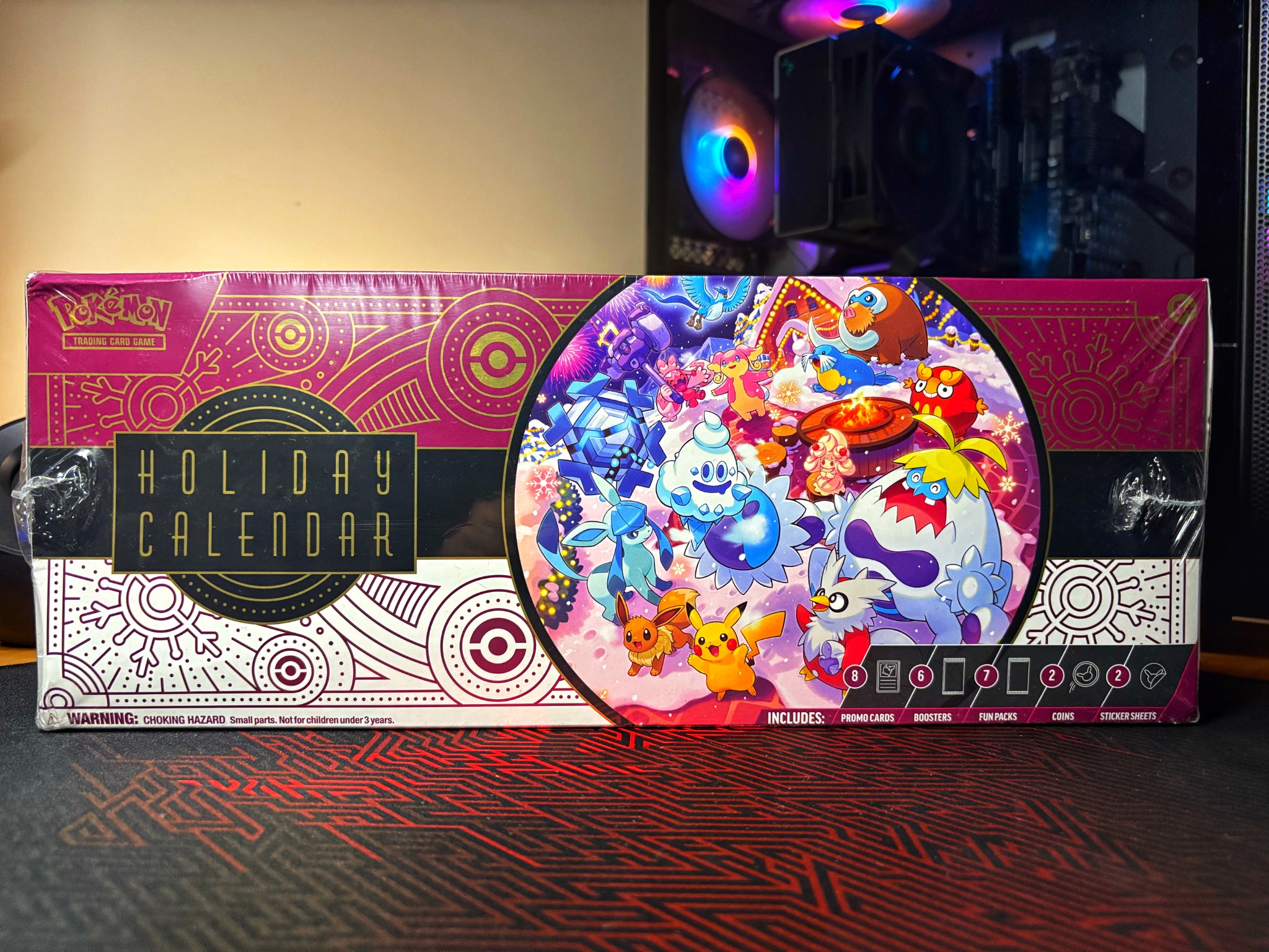 Pokémon collector box and booster display
